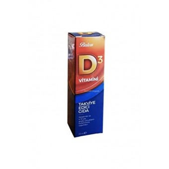 Balen D3 Vitamini D 3 Vitamin 20 ml 